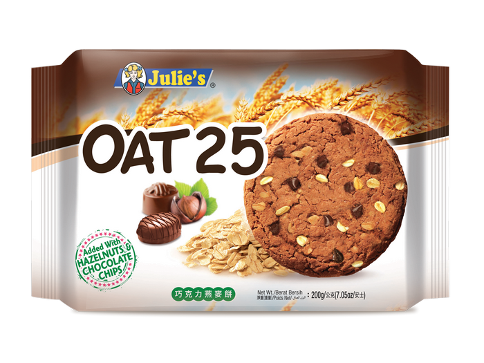 Oat 25 Chocolate Hazelnut Julie's