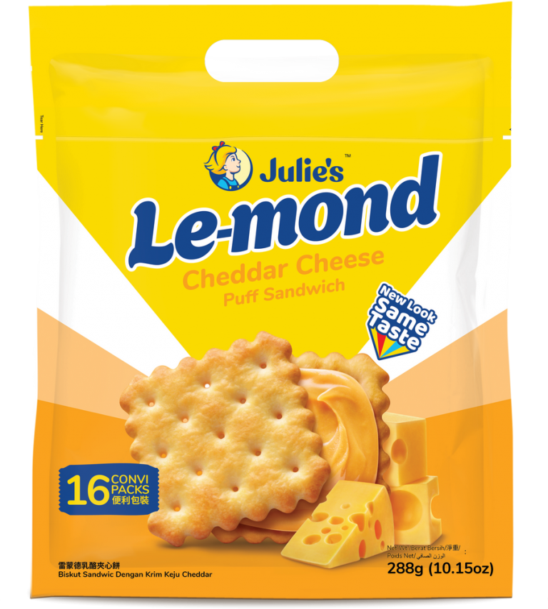 Lemond Cheddar Cheese Puff Sandwich Julie's