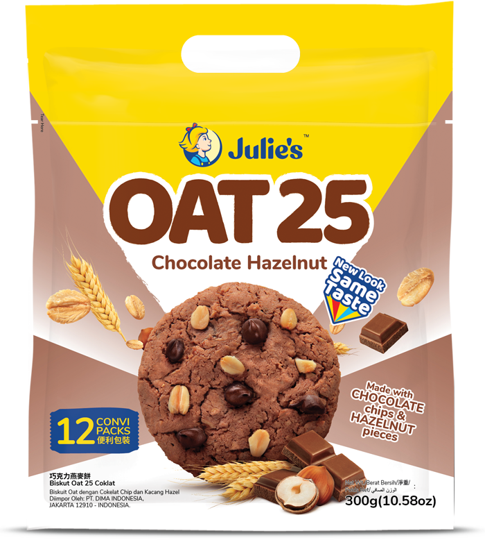 Oat 25 Chocolate Hazelnut – Julie's